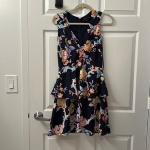 Blue Floral Dress